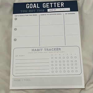 Goal Getter habit tracker 3 for 30$